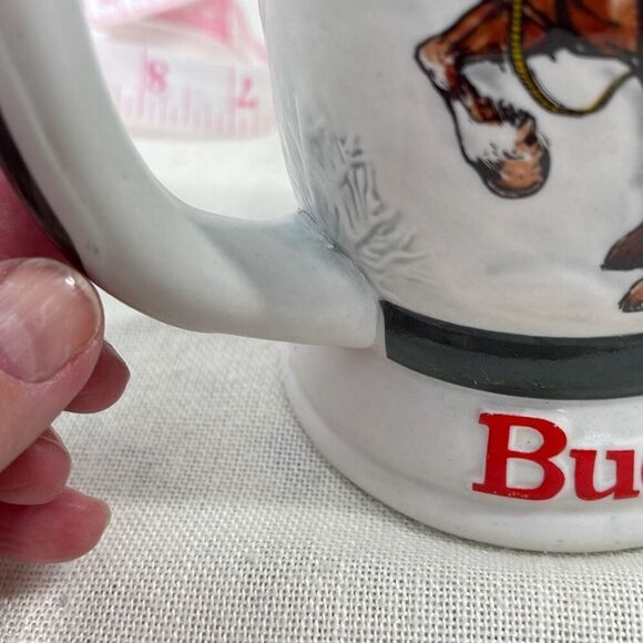 Budweiser Clydesdales 50th Anniversary mug 1933-1983. - Picture 6 of 10